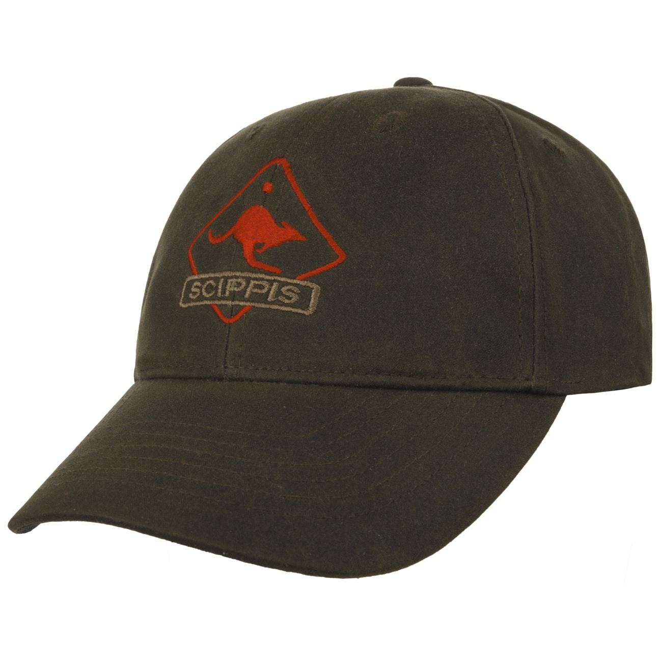 Oilskin Cap By Scippis Bruin scippis kopen in de aanbieding