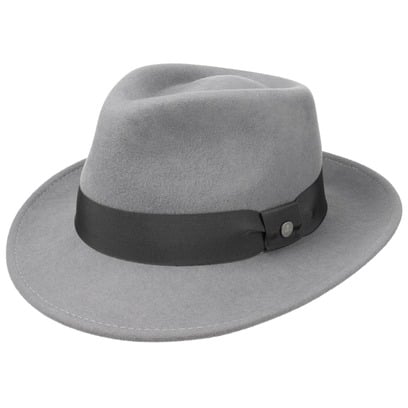 Panizza Fedora Wolvilt Hoed | Bordeaux | Piet Koopmans