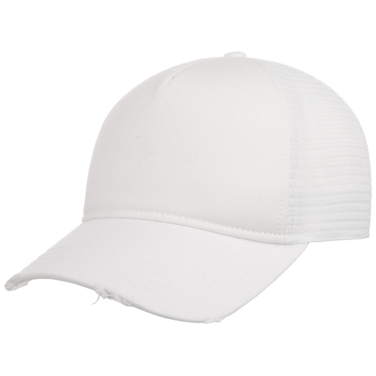 Hoedshop Rapper Destroyed Cap Wit One Size hoedshop kopen in de aanbieding Hoedshop Rapper Destroyed Cap Wit One Size hoedshop kopen in de aanbieding