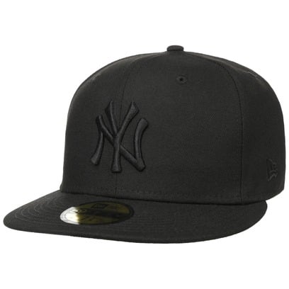 59Fifty Black on Black Yankees Pet by New Era