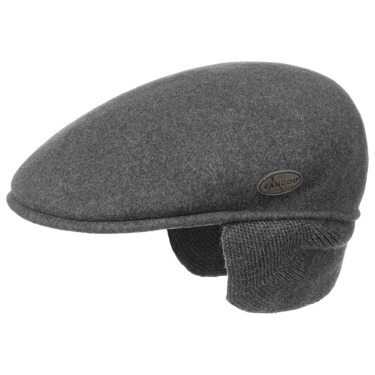 Het Origineel 504 Pet Met Oorbescherming By Kangol Antraciet M 56 57 Cm kangol kopen in de aanbieding