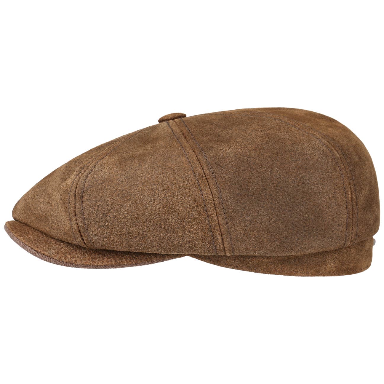 Leer Hatteras Kleppet Burney By Stetson Bruin Xxl 62 63 Cm stetson kopen in de aanbieding