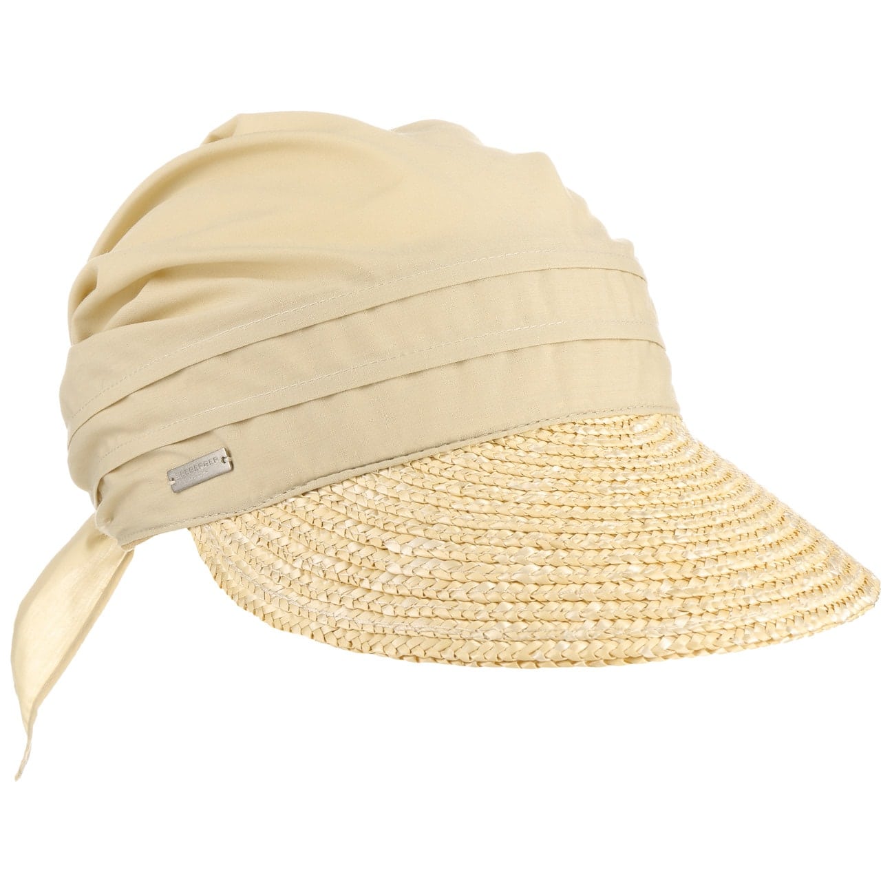 Ansali Straw Visor Cap By Seeberger Naturel One Size seeberger kopen in de aanbieding Ansali Straw Visor Cap By Seeberger Naturel One Size seeberger kopen in de aanbieding