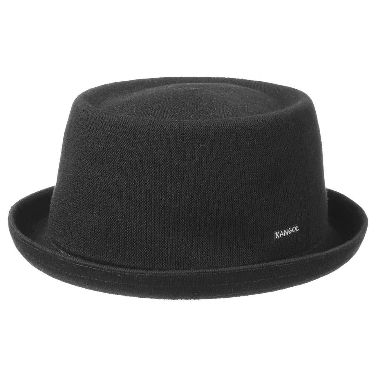 Mowbray Pork Pie Hoed By Kangol Zwart Xl 60 61 Cm kangol kopen in de aanbieding