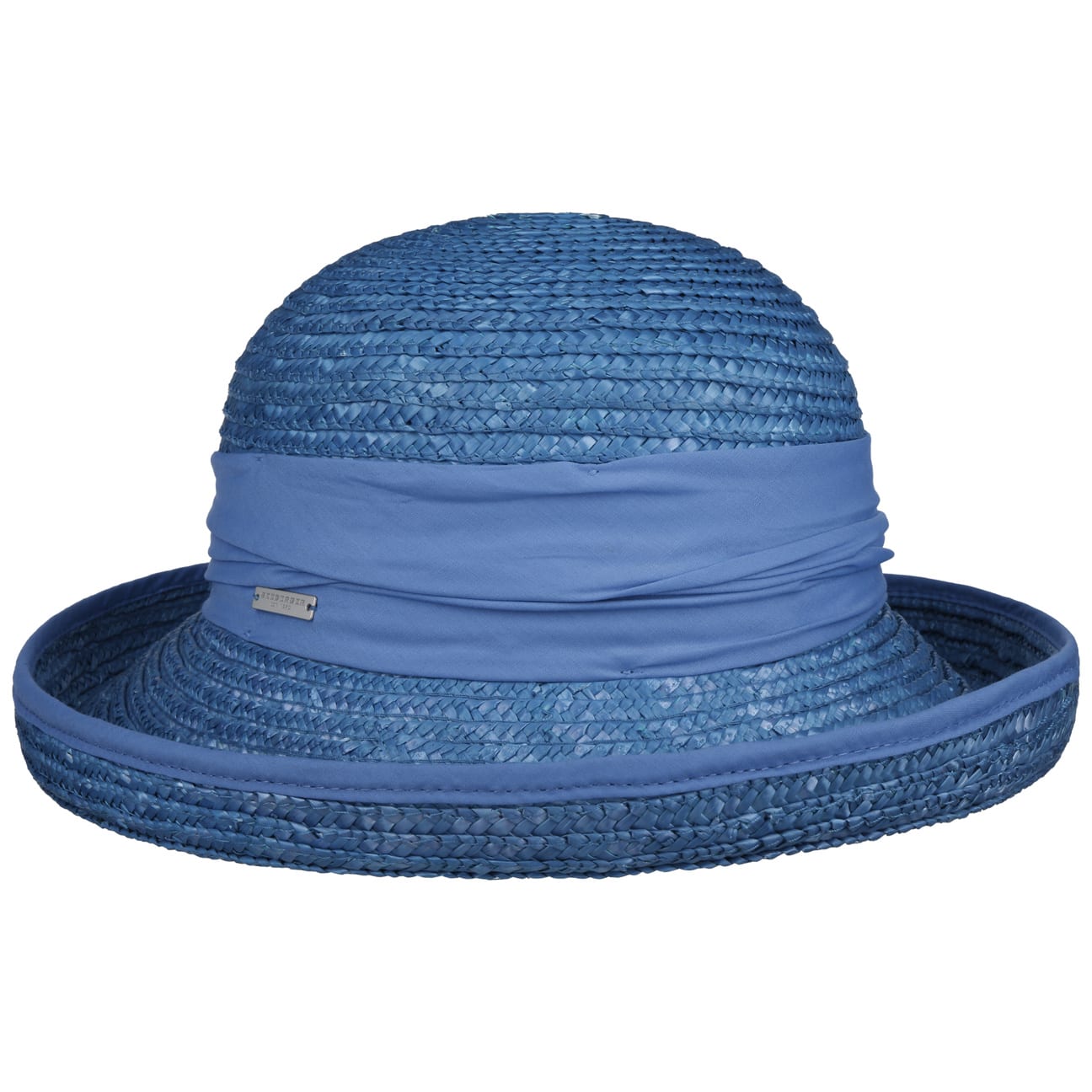 Dilara Strohoed By Seeberger Blauw One Size seeberger kopen in de aanbieding Dilara Strohoed By Seeberger Blauw One Size seeberger kopen in de aanbieding