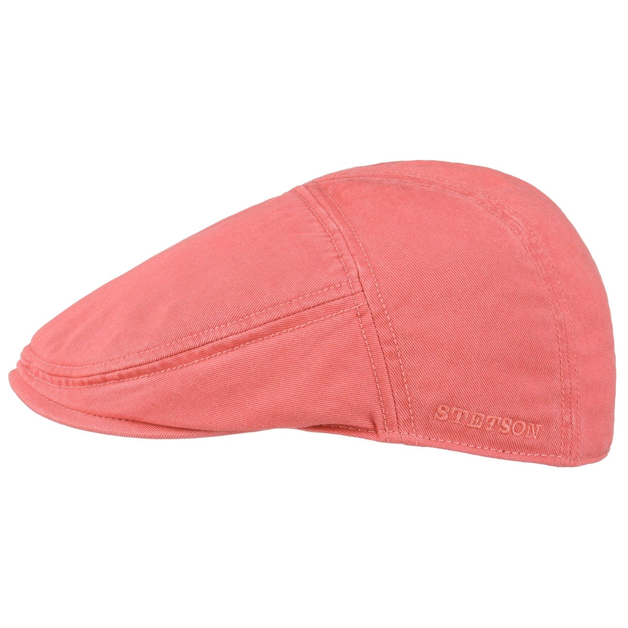 Paradise Katoen Flatcap By Stetson Koraal S 54 55 Cm stetson kopen in de aanbieding