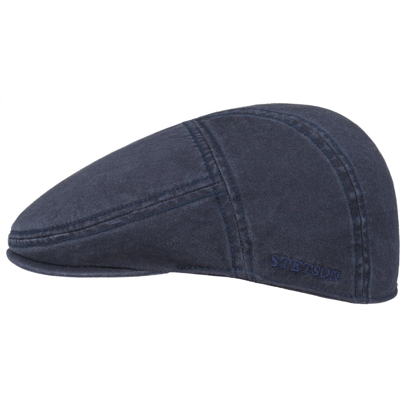 Paradise Katoen Flatcap By Stetson Blauw Xl 60 61 Cm stetson kopen in de aanbieding