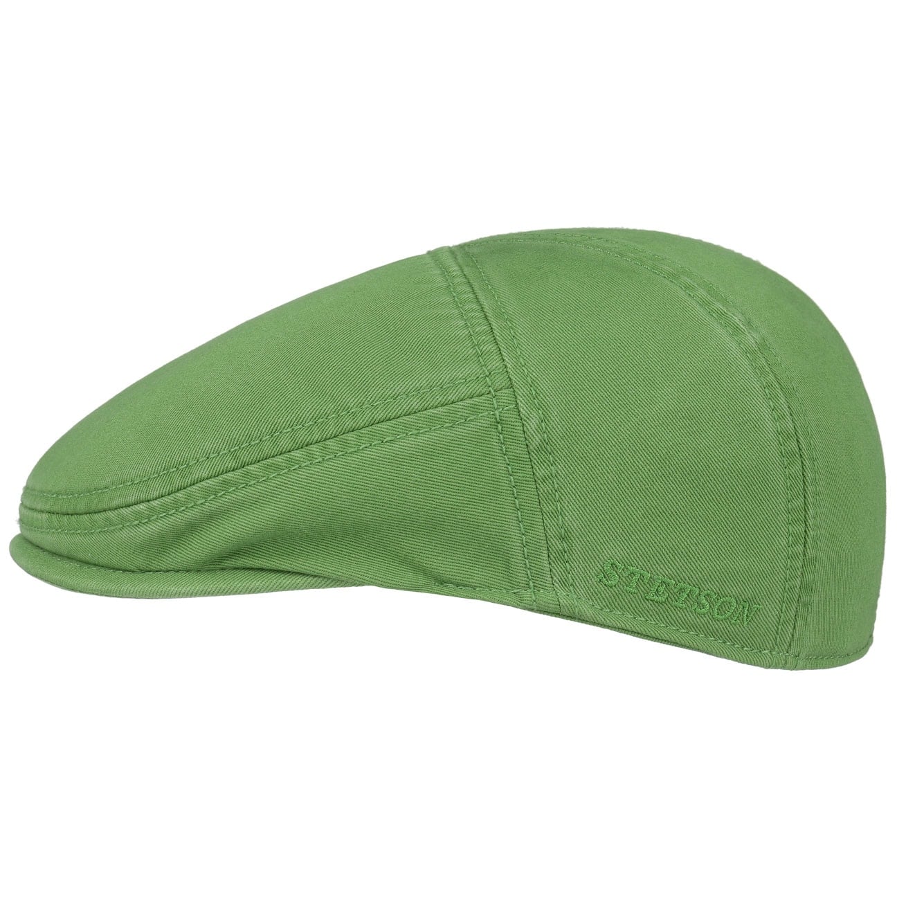 Paradise Katoen Flatcap By Stetson Groen S 54 55 Cm stetson kopen in de aanbieding