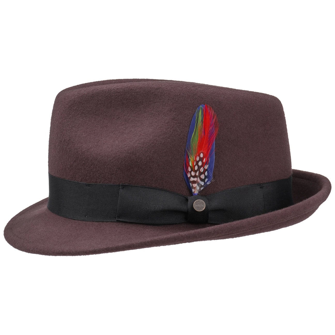 Richmond Trilby By Stetson Bordeaux M 56 57 Cm stetson kopen in de aanbieding Richmond Trilby By Stetson Bordeaux M 56 57 Cm stetson kopen in de aanbieding