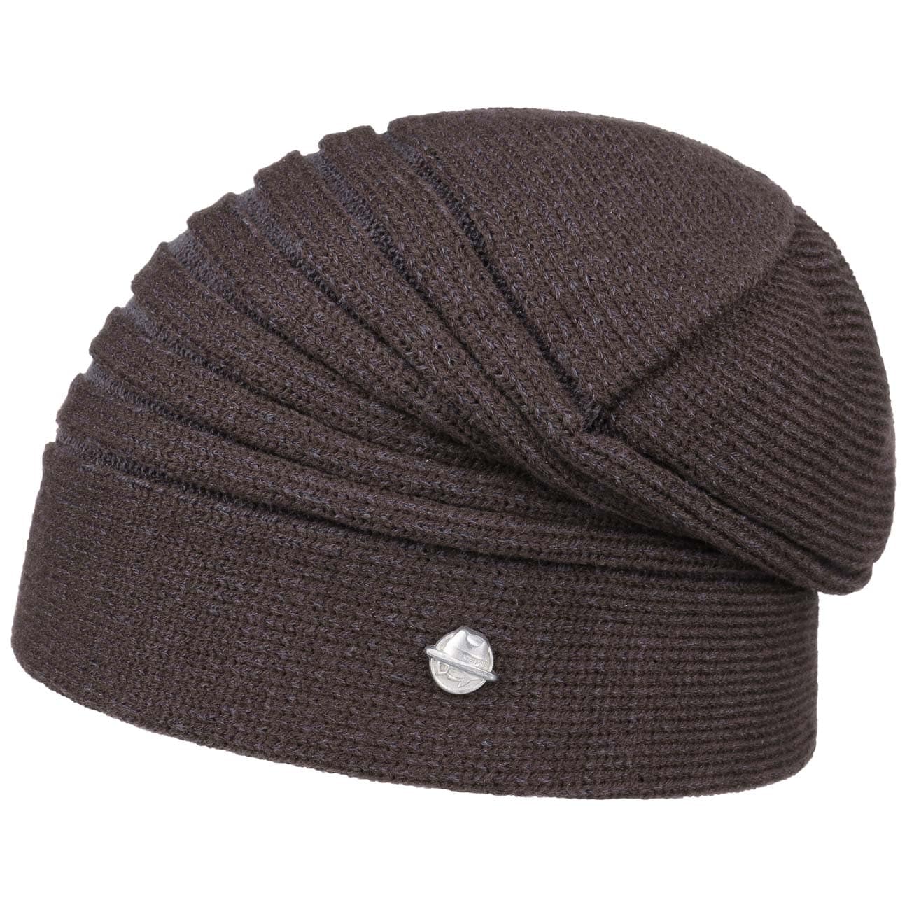 Sanatoga Gebreide Muts By Stetson Bruin One Size stetson kopen in de aanbieding