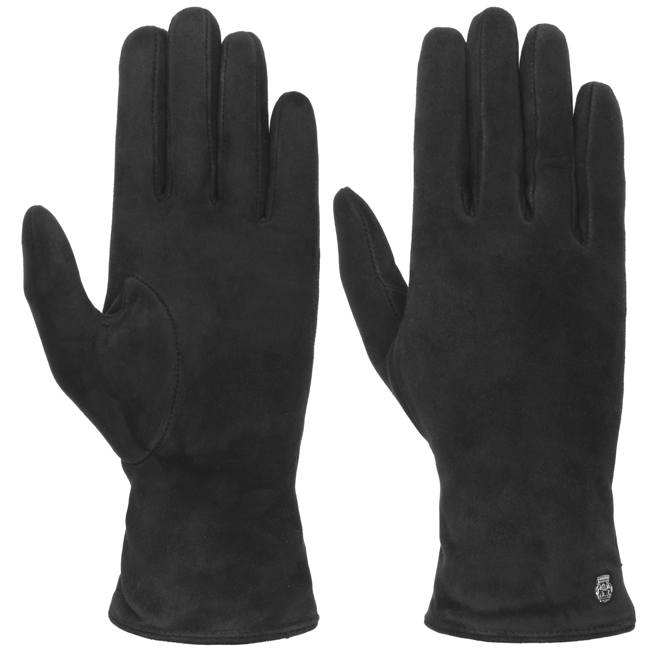 Edelvelours Dames Handschoenen By Roeckl Zwart 6 12 Hs roeckl kopen in de aanbieding