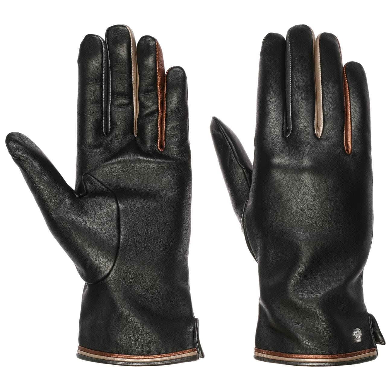 Ledercouleur Dames Handschoenen By Roeckl Zwart 6 12 Hs roeckl kopen in de aanbieding