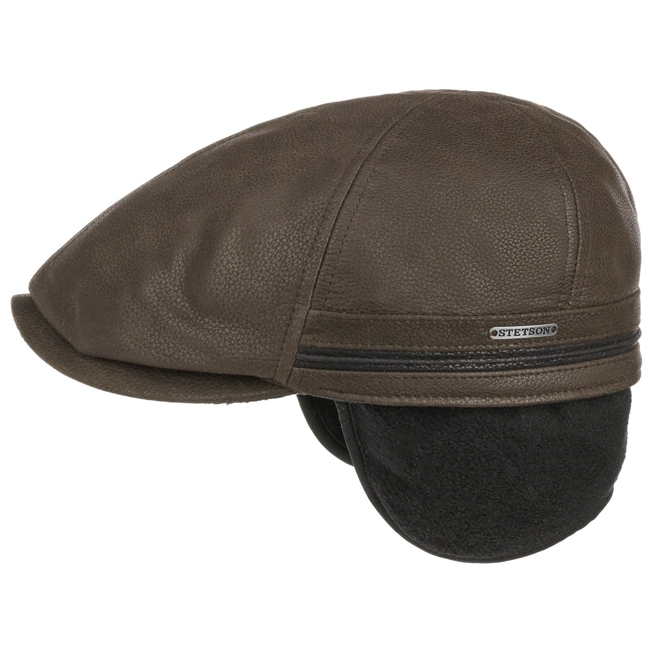 Redding Earflap Cap By Stetson Olijfgroen S 54 55 Cm stetson kopen in de aanbieding