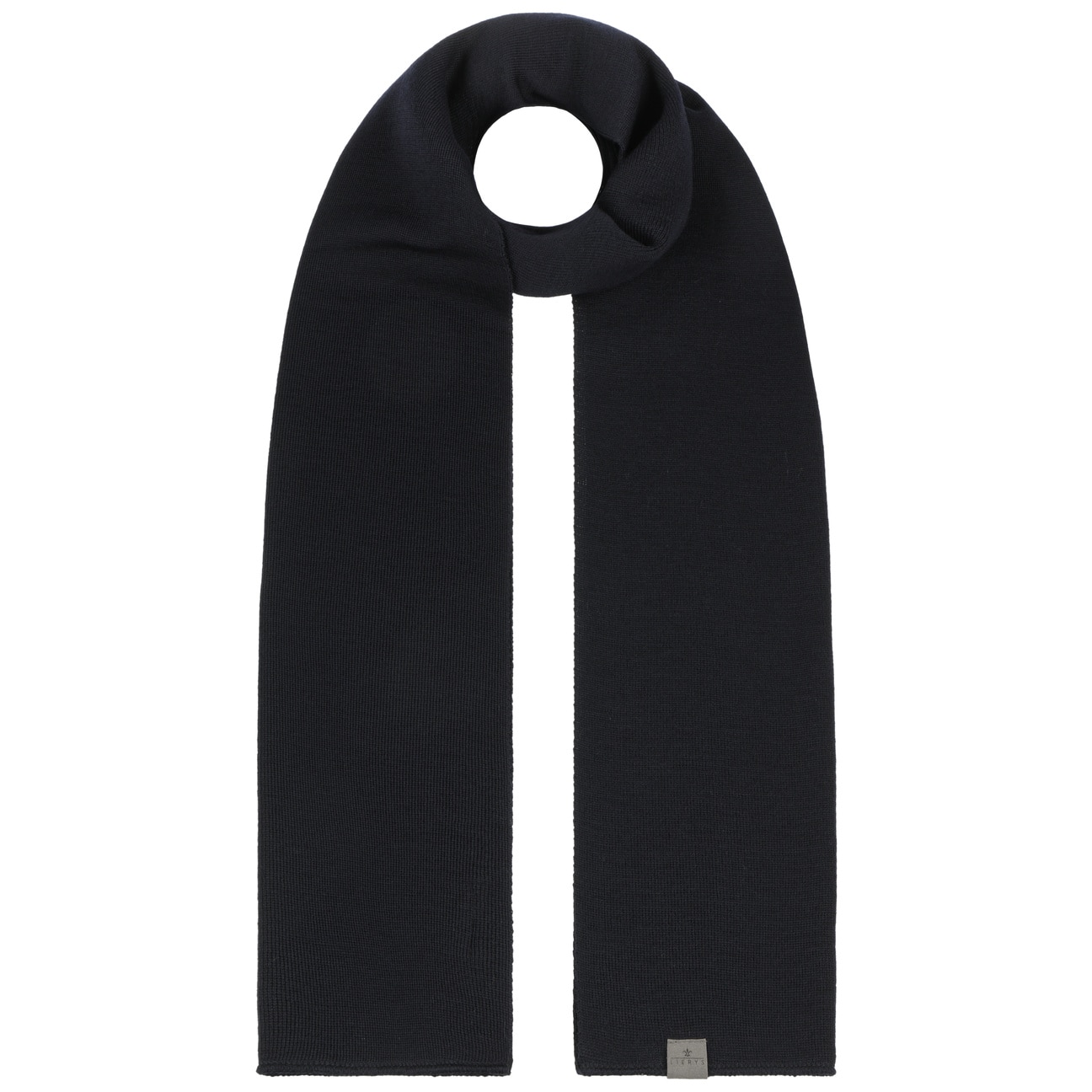 Fine Merino Gebreide Sjaal By Lierys Blauw lierys kopen in de aanbieding Fine Merino Gebreide Sjaal By Lierys Blauw lierys kopen in de aanbieding