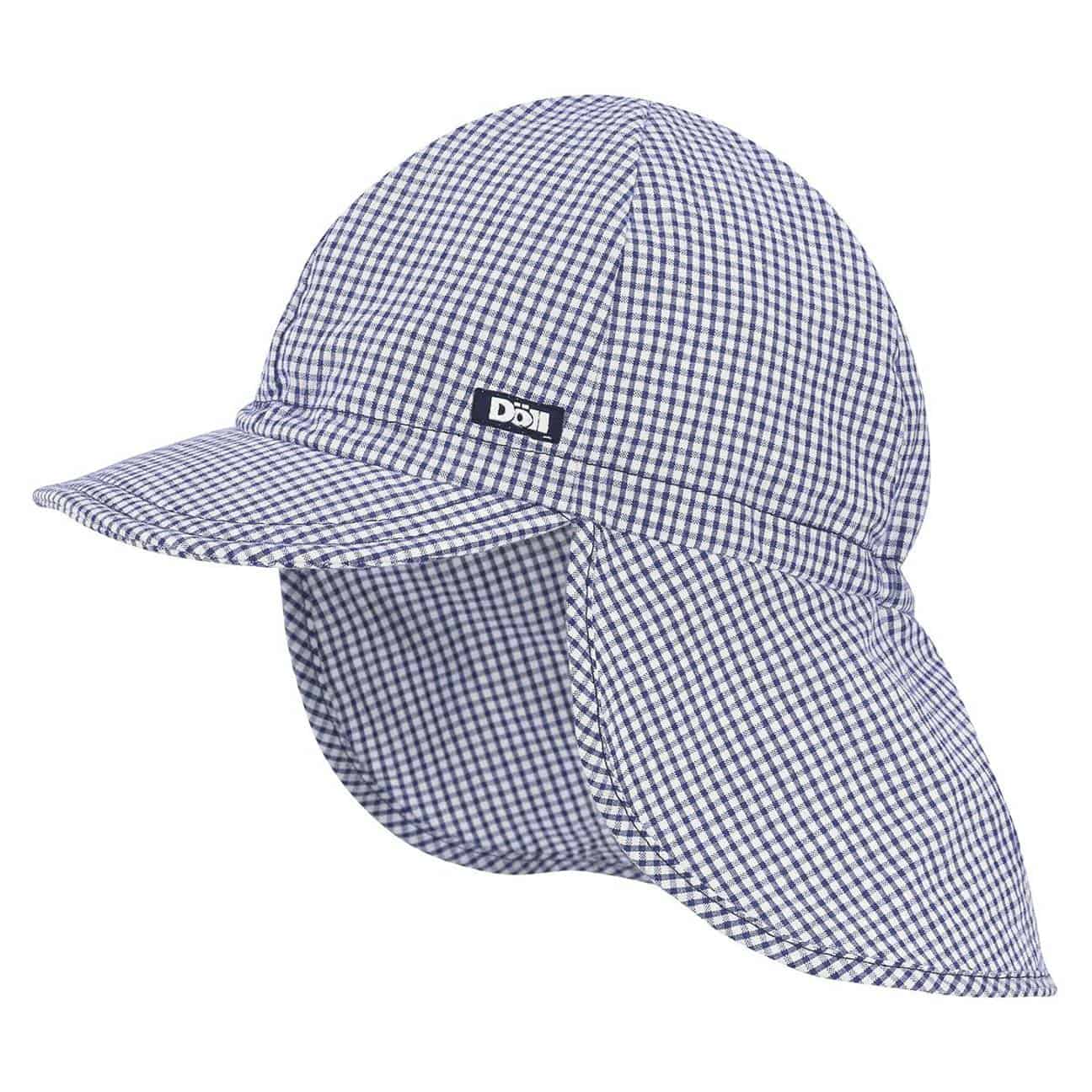 Karoly Cap Met Nekbescherming By Doll Blauw 49 doll kopen in de aanbieding