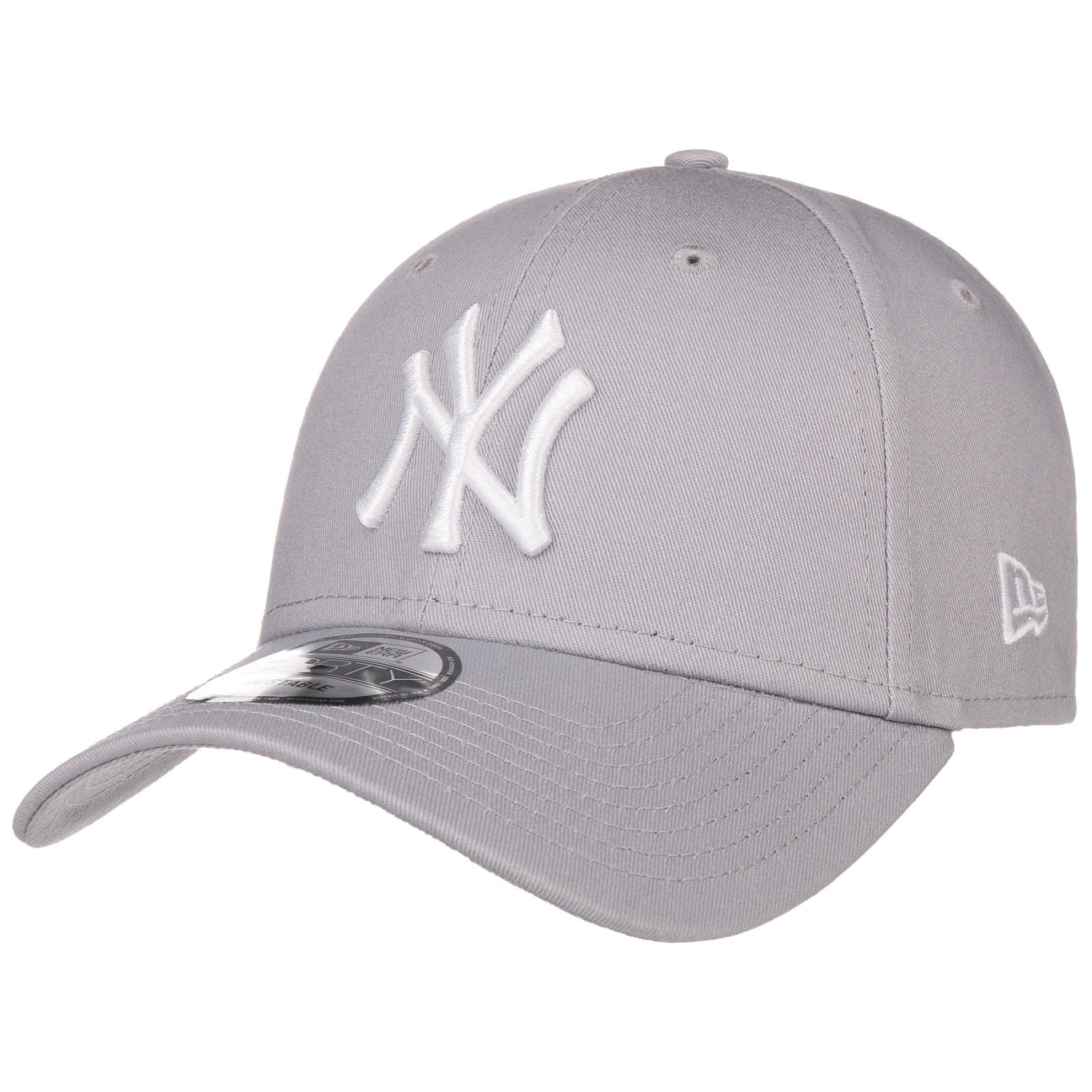 9Forty League Basic Yankees Cap By New Era Licht Grijs One Size new era kopen in de aanbieding