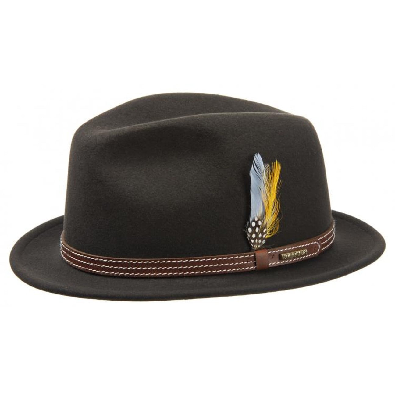 Vidor Vitafelt Wolvilthoed By Stetson Bruin Xl 60 61 Cm stetson kopen in de aanbieding