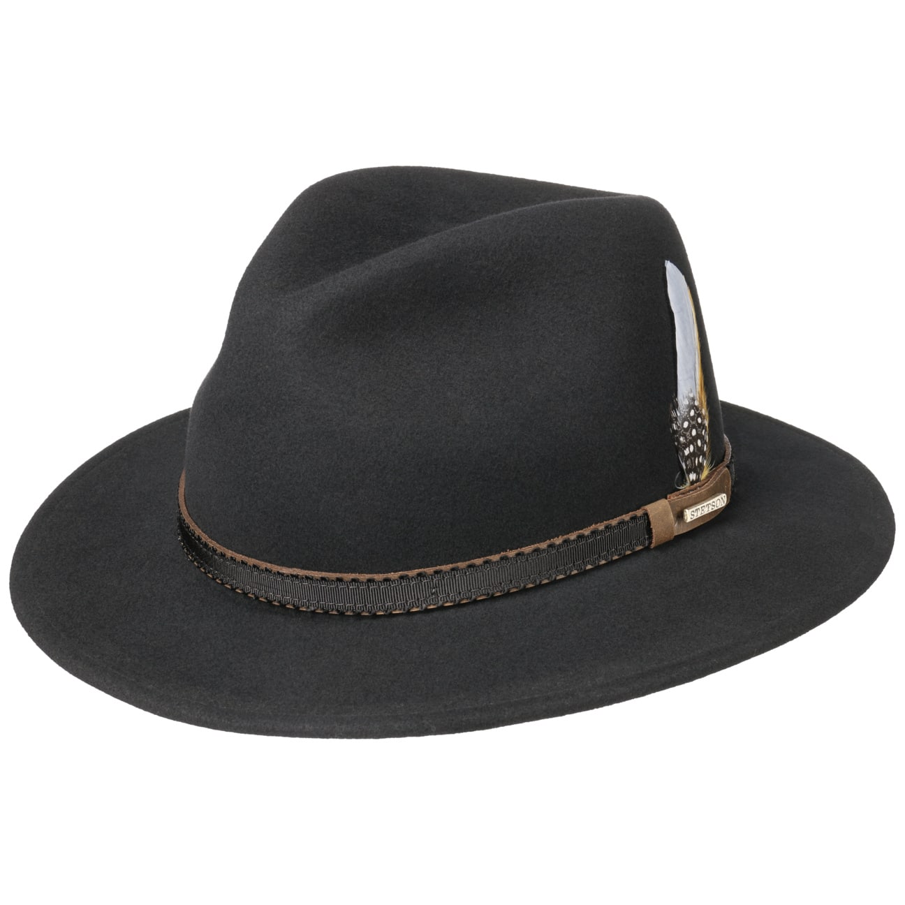 Valrico Vitafelt Vilthoed By Stetson Zwart M 56 57 Cm stetson kopen in de aanbieding