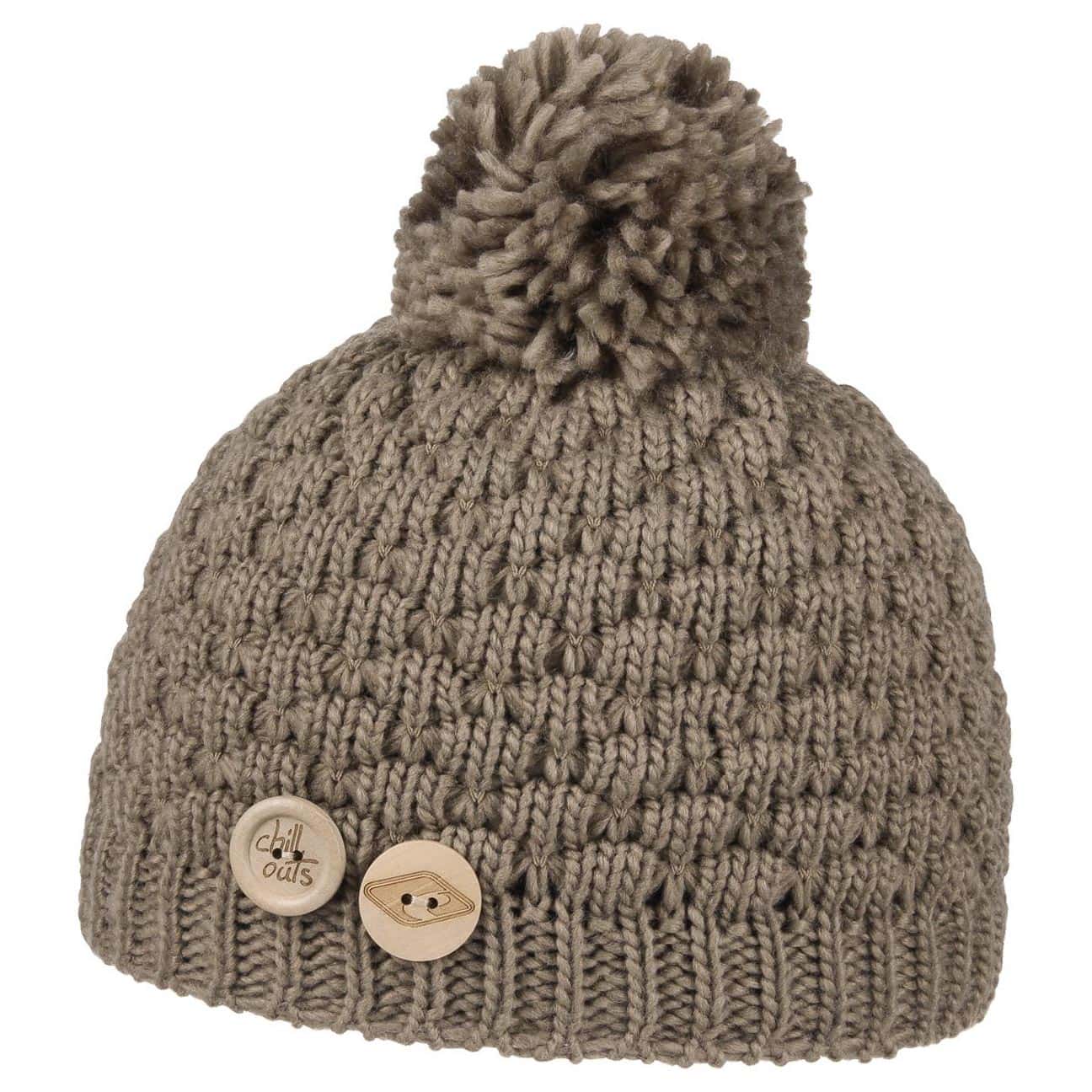 Nora Kinderen Pomponmuts By Chillouts Beige One Size chillouts kopen in de aanbieding Nora Kinderen Pomponmuts By Chillouts Beige One Size chillouts kopen in de aanbieding