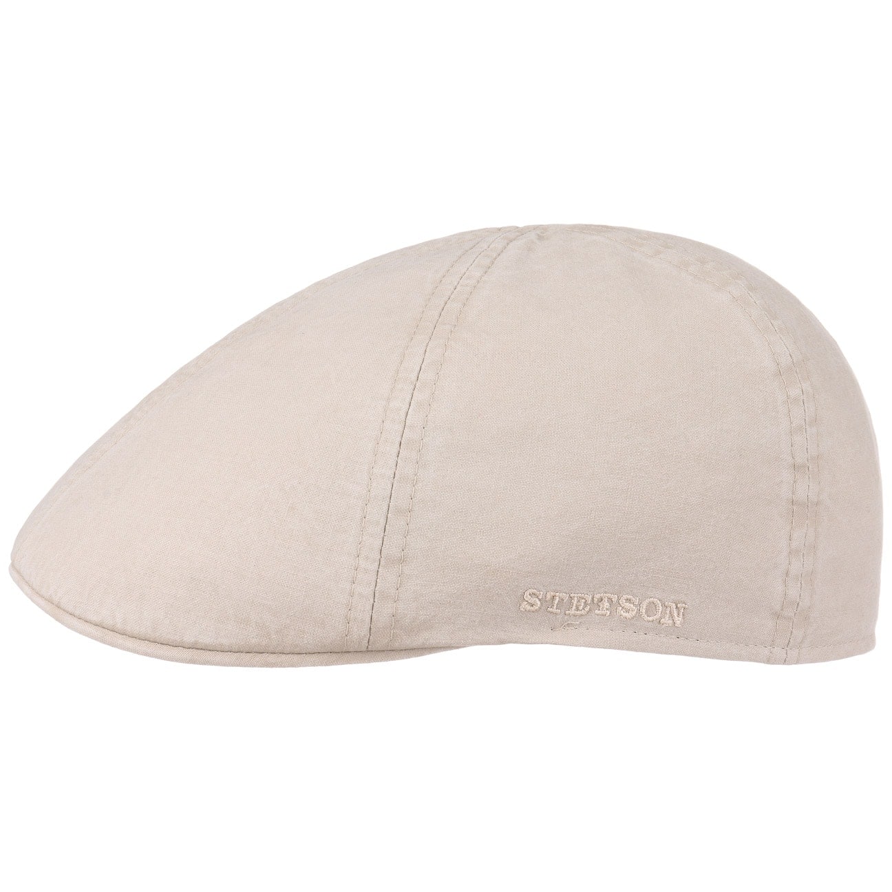 Texas Organic Cotton Flat Cap By Stetson Naturel Xl 60 61 Cm stetson kopen in de aanbieding
