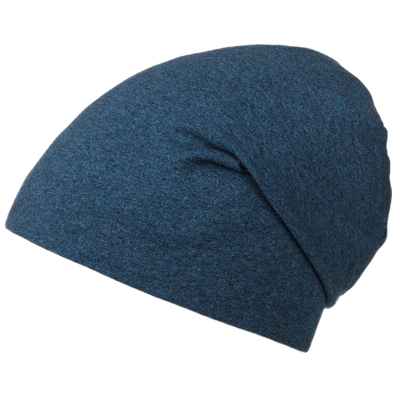 Hoedshop Denver Heather Oversize Jersey Beanie Blauw One Size hoedshop kopen in de aanbieding Hoedshop Denver Heather Oversize Jersey Beanie Blauw One Size hoedshop kopen in de aanbieding