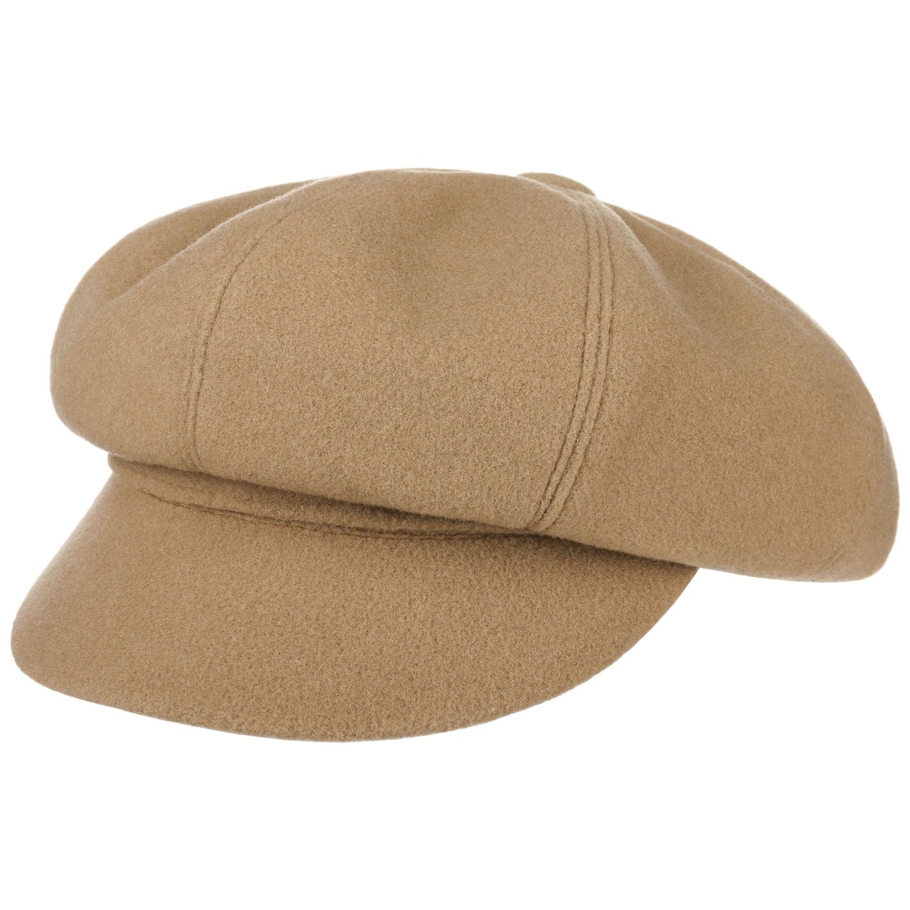 Wooly Newsboy Cap By Lierys Beige 56 lierys kopen in de aanbieding
