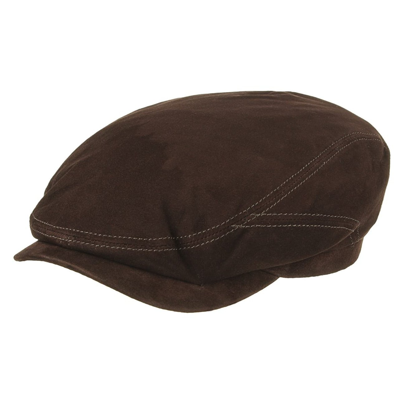 Belfast Goat Flat Cap By Stetson Bruin 62 stetson kopen in de aanbieding