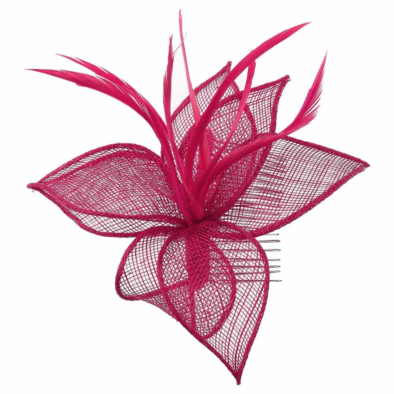 Sinamay Fascinator By Lierys Donkerrood lierys kopen in de aanbieding Sinamay Fascinator By Lierys Donkerrood lierys kopen in de aanbieding