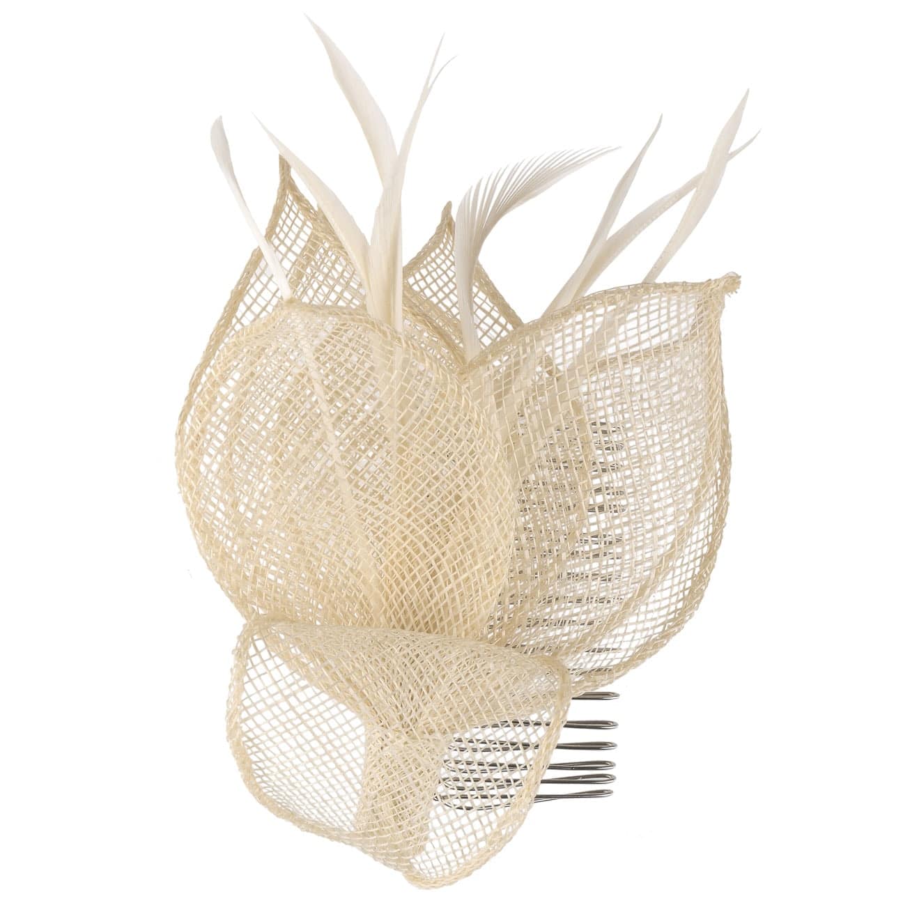 Sinamay Fascinator By Lierys Cremewit lierys kopen in de aanbieding Sinamay Fascinator By Lierys Cremewit lierys kopen in de aanbieding