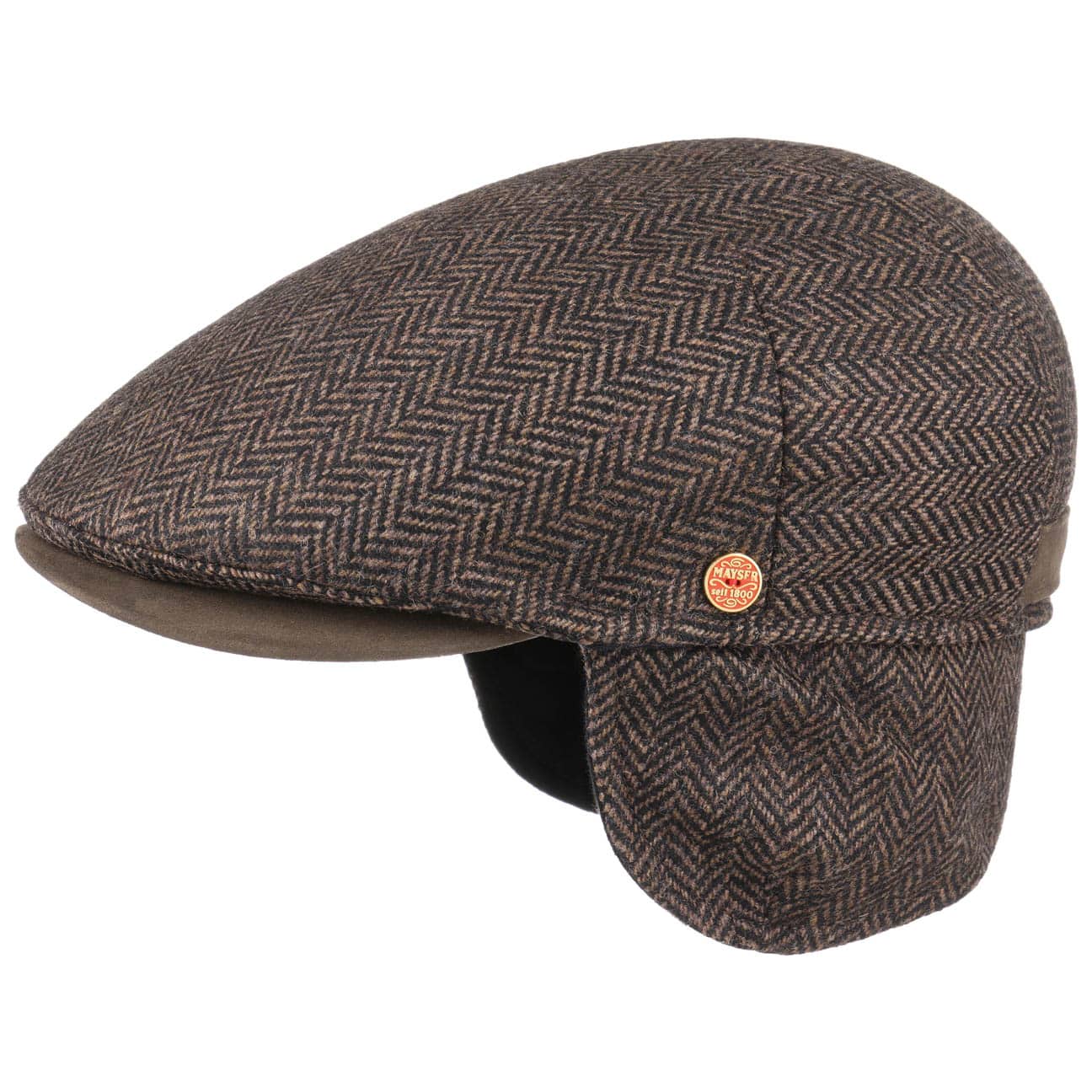 Flat Cap Met Oorbescherming By Mayser Bruin 57 mayser kopen in de aanbieding Flat Cap Met Oorbescherming By Mayser Bruin 57 mayser kopen in de aanbieding