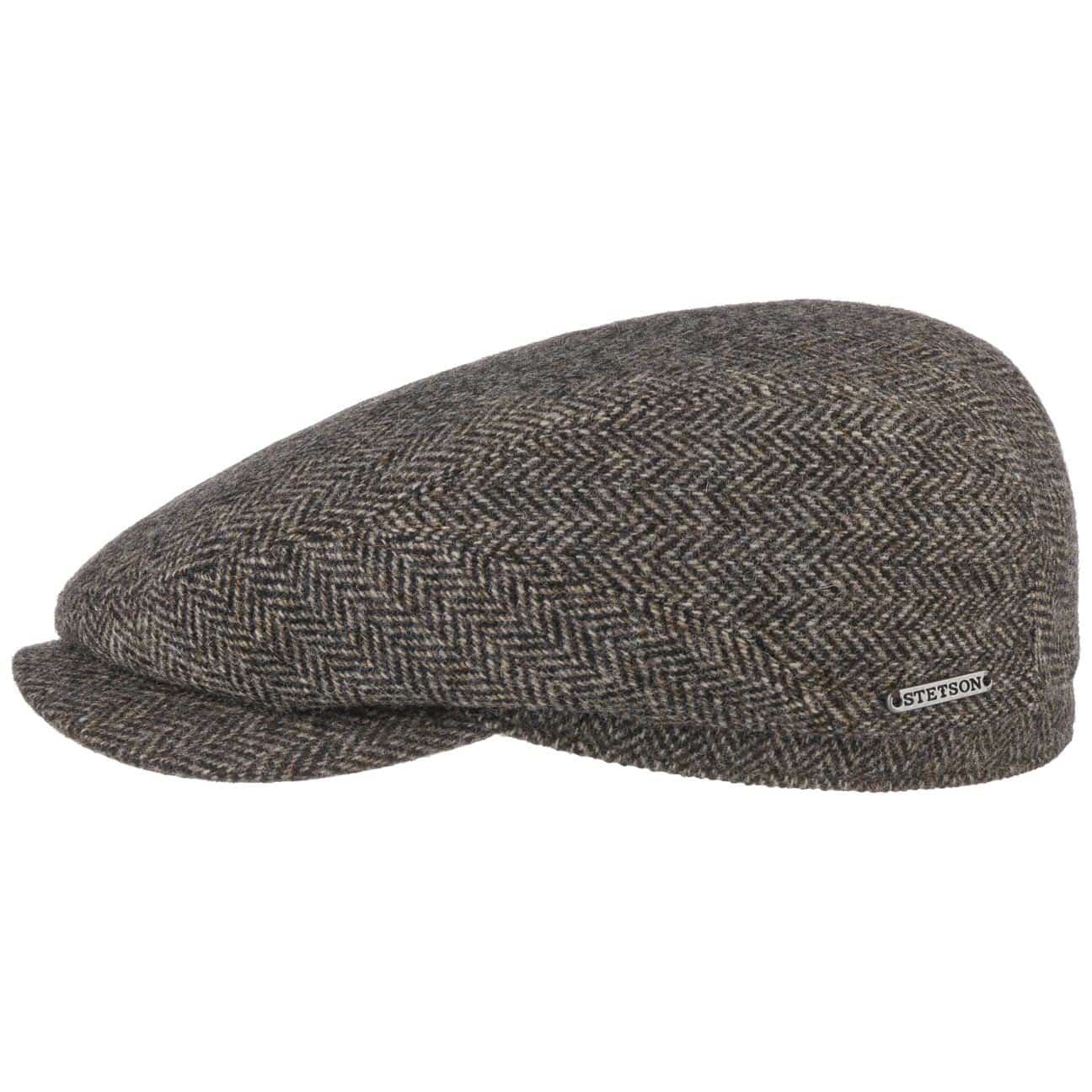 Belfast Woolrich Flat Cap By Stetson Donkerbruin 56 stetson kopen in de aanbieding