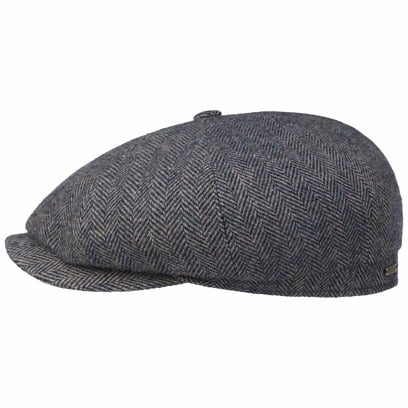 Hatteras Classic Wool Flat Cap by Stetson