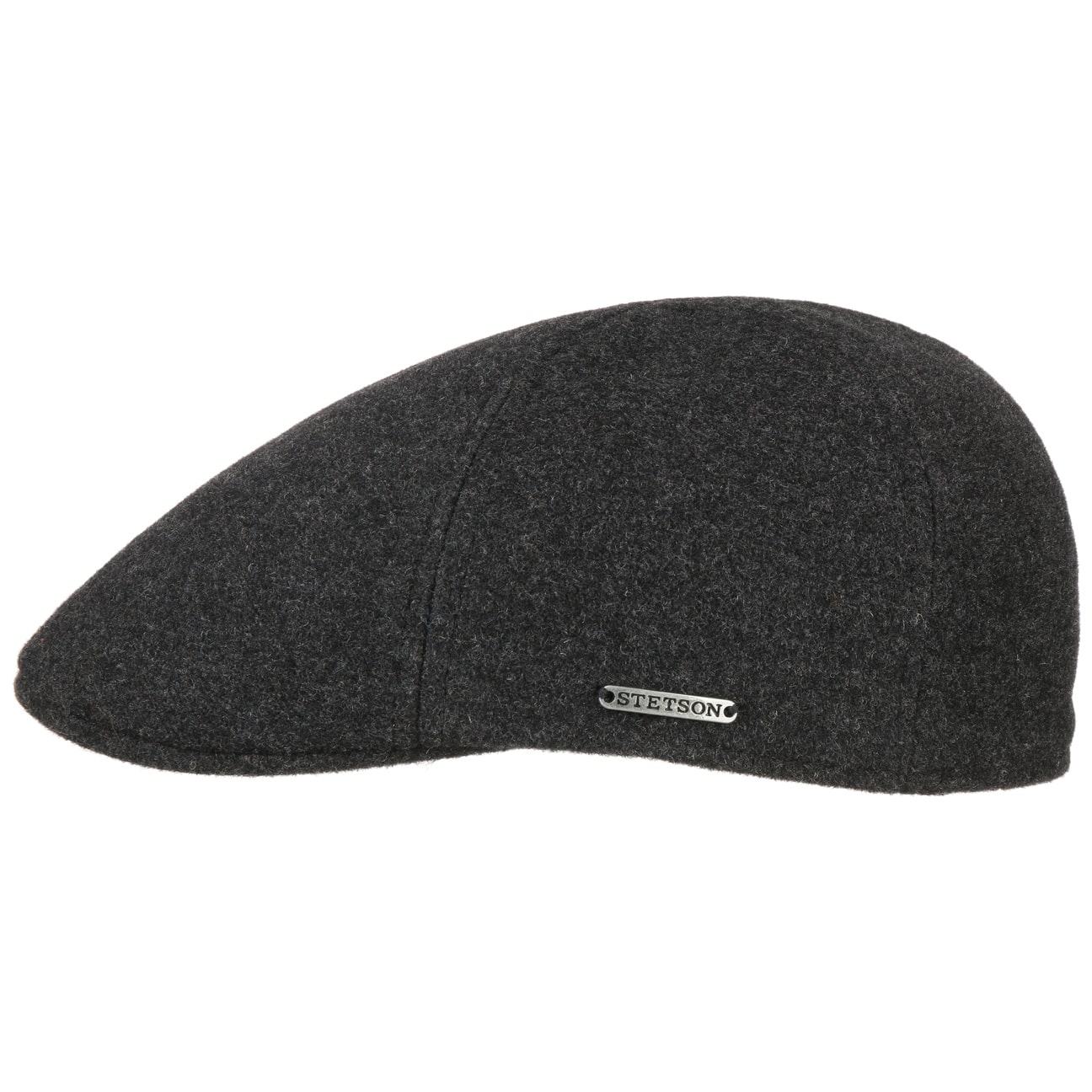 Texas Wool Gatsby Cap By Stetson Antraciet S 54 55 Cm stetson kopen in de aanbieding