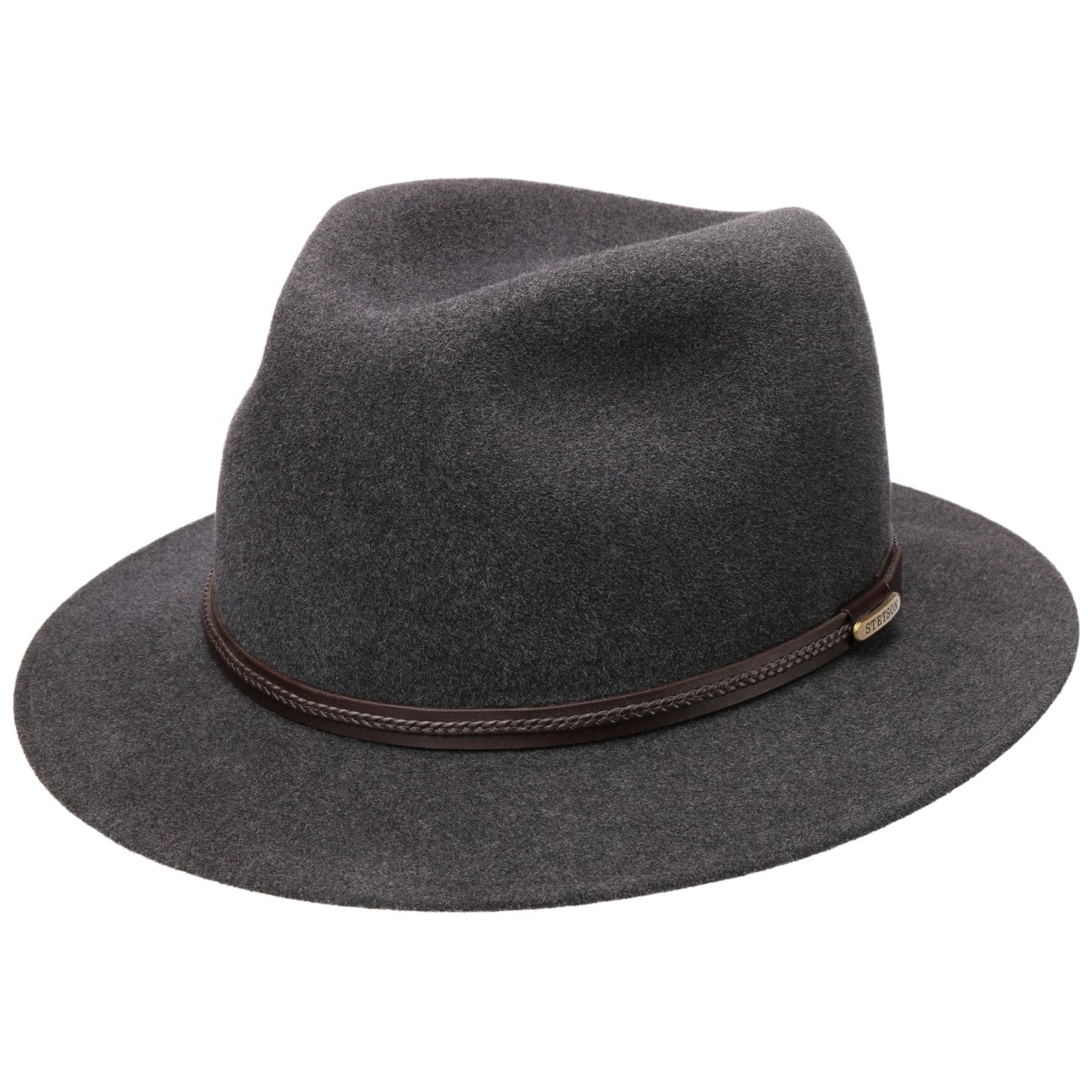 Inglewood Haarvilthoed By Stetson Antraciet 60 stetson kopen in de aanbieding