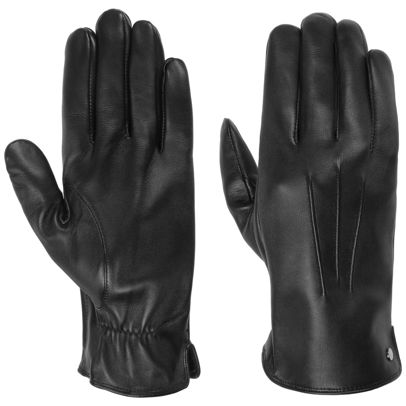 Schapenvacht Heren Handschoenen By Roeckl Zwart 8 12 Hs roeckl kopen in de aanbieding