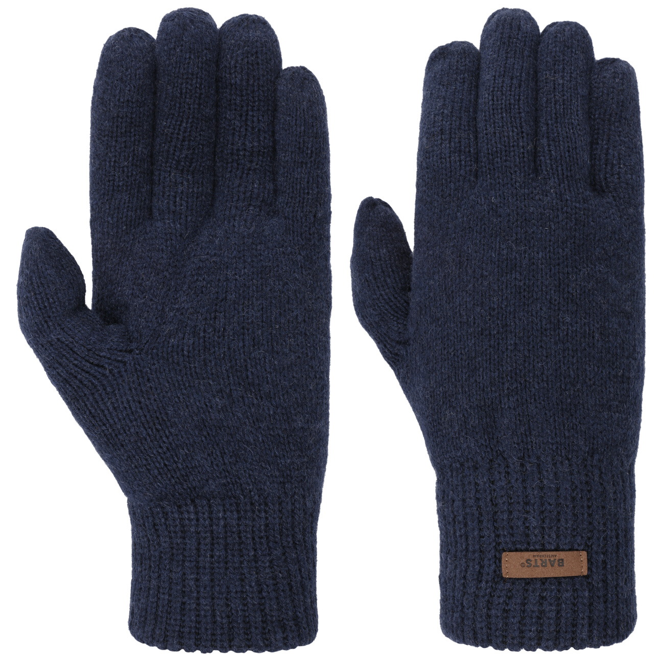 Haakon Lambswool Handschoenen By Barts Blauw M barts kopen in de aanbieding