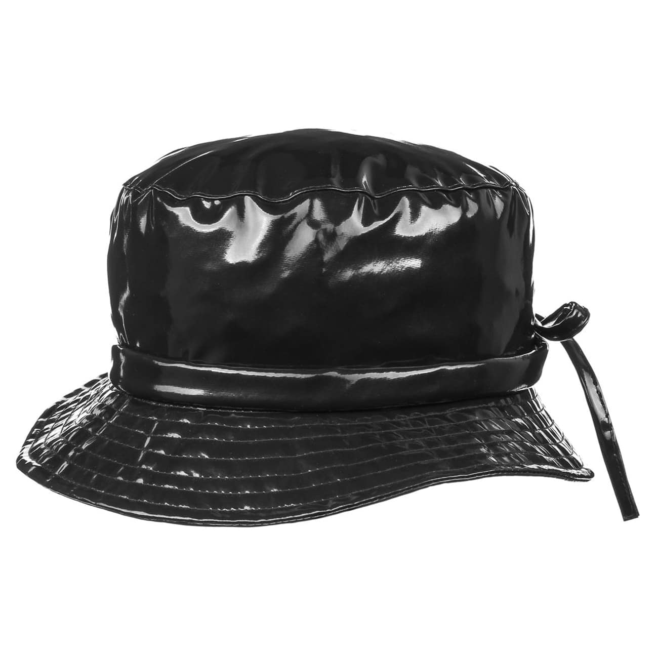 Dames Lak Regenhoed By Mcburn Zwart One Size mcburn kopen in de aanbieding Dames Lak Regenhoed By Mcburn Zwart One Size mcburn kopen in de aanbieding