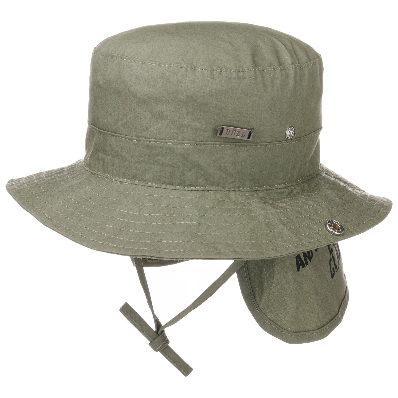 Safarihoed Met Nekbescherming By Doll Lichtolijfgroen 49 doll kopen in de aanbieding