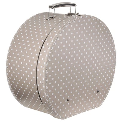 Hoedenbox met Punten Beige by Lierys