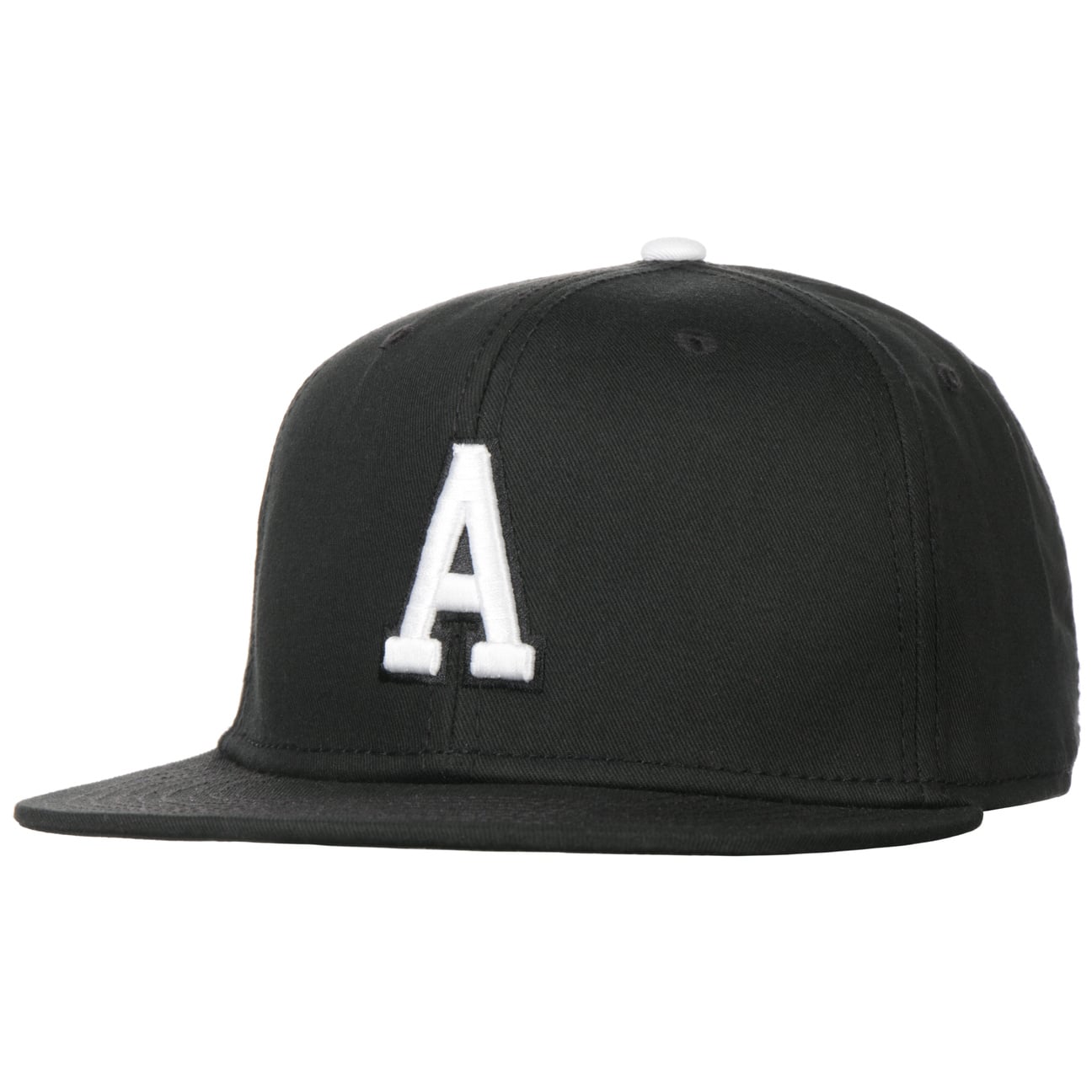 Hoedshop A Letter Snapback Cap Zwart One Size hoedshop kopen in de aanbieding Hoedshop A Letter Snapback Cap Zwart One Size hoedshop kopen in de aanbieding