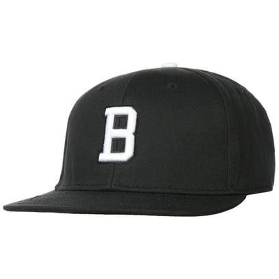 B Letter Snapback Cap
