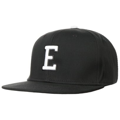 E Letter Snapback Cap