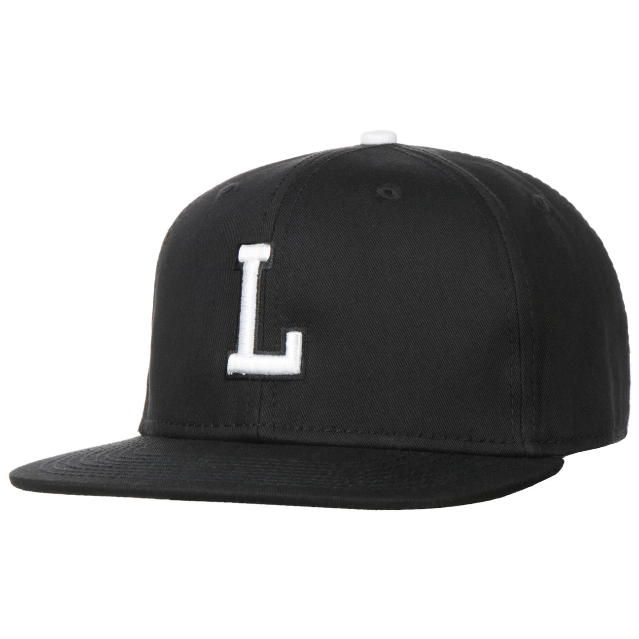 Hoedshop L Letter Snapback Cap Zwart One Size hoedshop kopen in de aanbieding Hoedshop L Letter Snapback Cap Zwart One Size hoedshop kopen in de aanbieding