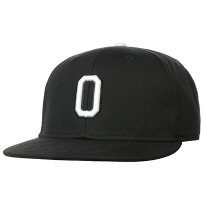 O Letter Snapback Cap