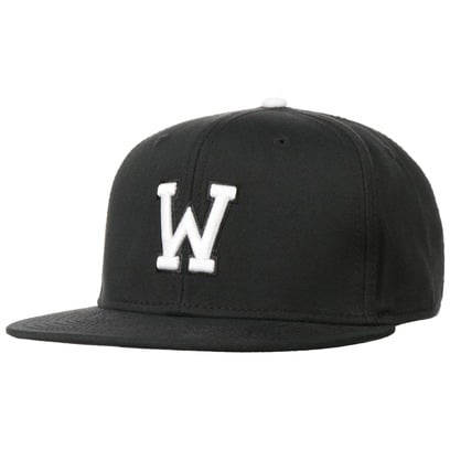 W Letter Snapback Cap