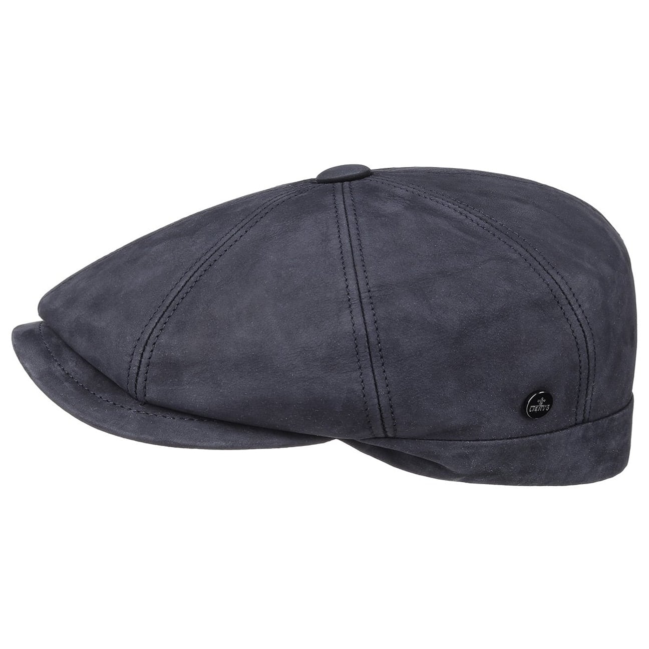 Nappaleer Wax Flat Cap By Lierys Blauw 62 lierys kopen in de aanbieding Nappaleer Wax Flat Cap By Lierys Blauw 62 lierys kopen in de aanbieding