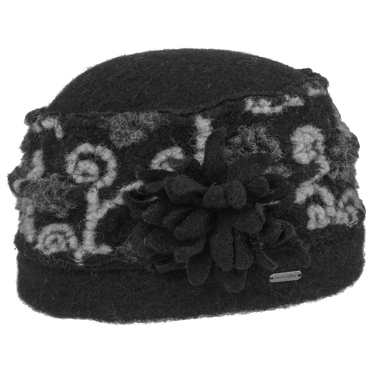 Solisa Gekookte Wol Hoed By Mcburn Zwart One Size mcburn kopen in de aanbieding