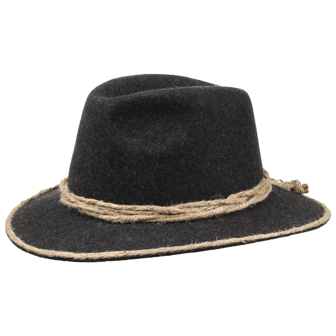 Hoedshop Traditionele Tirolerhoed Met Koordjes Antraciet 61 hoedshop kopen in de aanbieding Hoedshop Traditionele Tirolerhoed Met Koordjes Antraciet 61 hoedshop kopen in de aanbieding