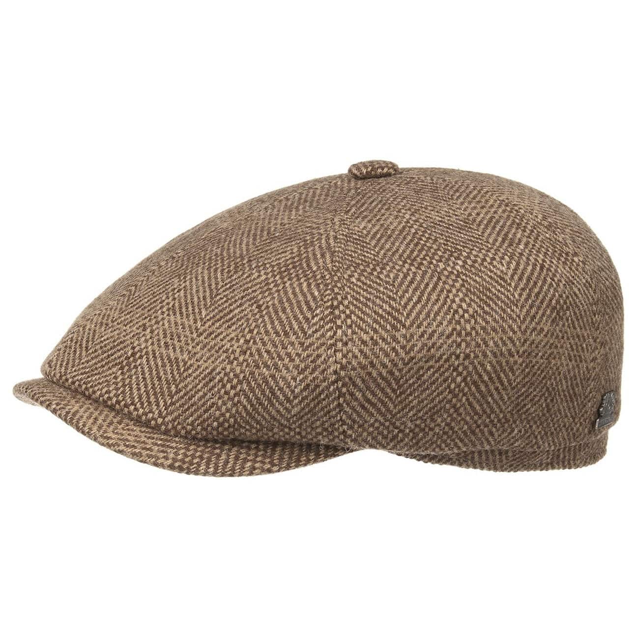 Kennett Woolrich Newsboy Cap By Stetson Bruin 59 stetson kopen in de aanbieding