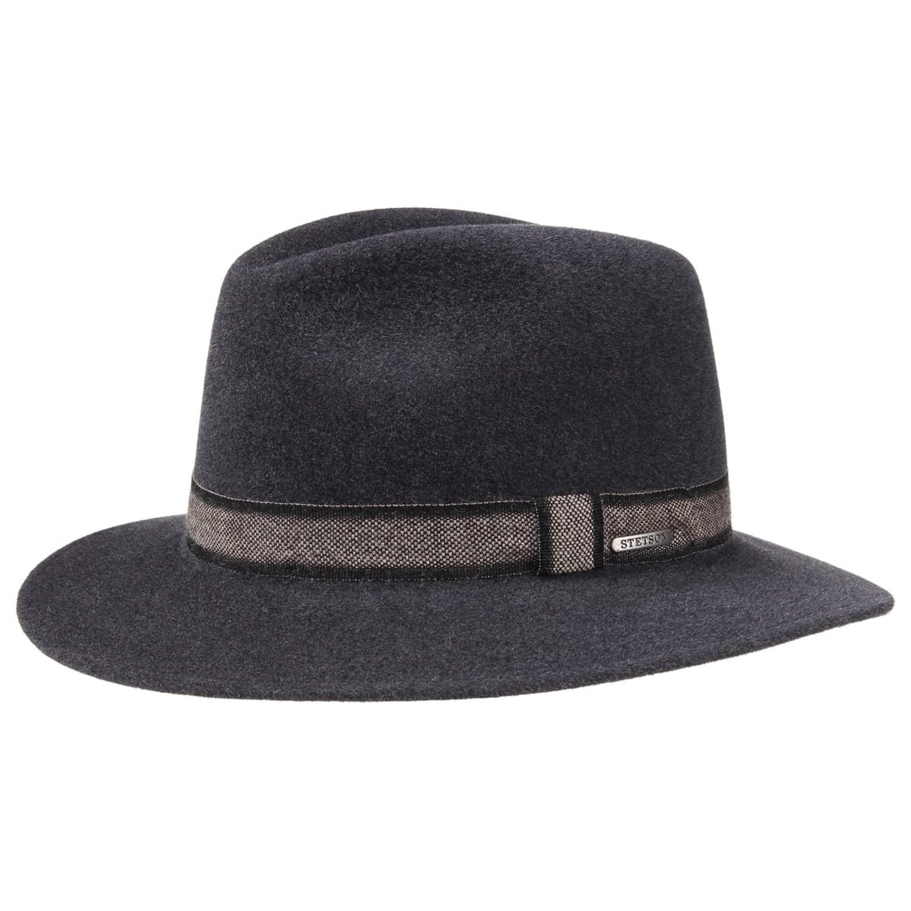 Pearl Haarvilthoed By Stetson Antraciet 58 stetson kopen in de aanbieding